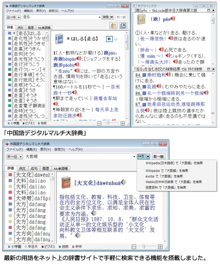 中国語デジタルマルチ大辞典